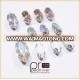 crystal jewelry stones korean flatback hotfix crystal stone square stone