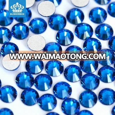 High Quality Flat Back Crystals Non Hot Fix Flatback Glass Rhinestone