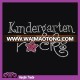 Wholesale Kindergarten and Rock Font Rhinestone Motif